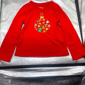 Cat & Jack Christmas themed long sleeve for Kids